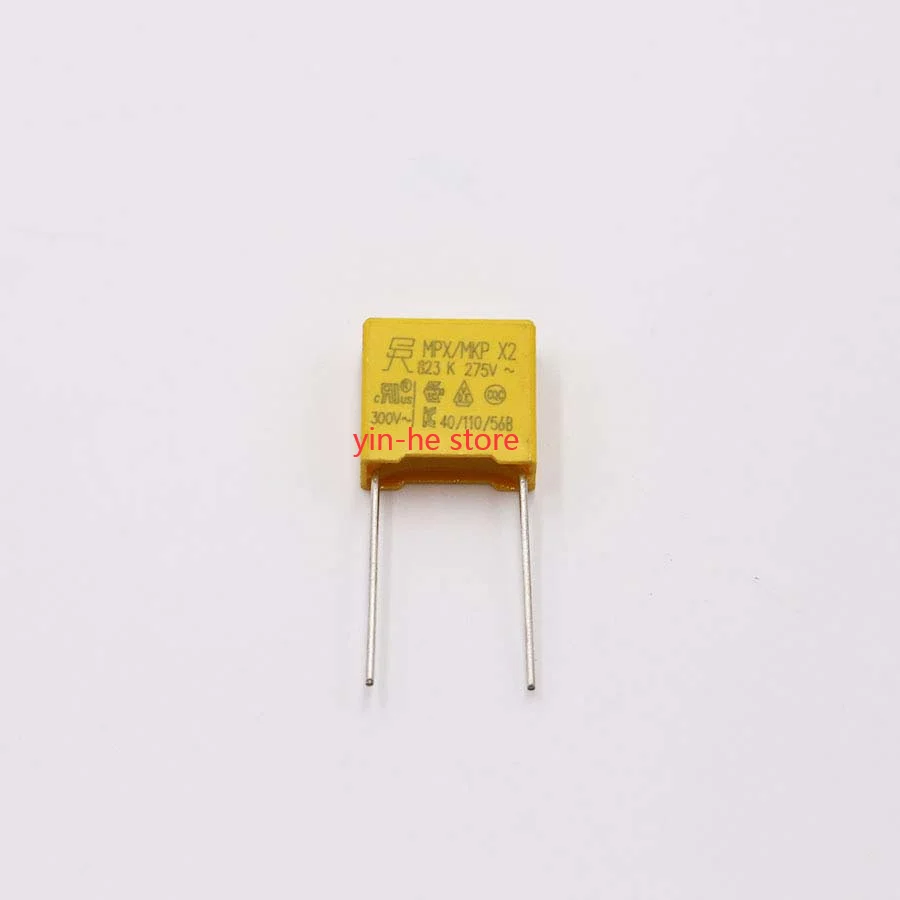 20PCS MP2823KGC2XYG Safety capacitor X2 823K/275V ±10% 13*5*11/P=10