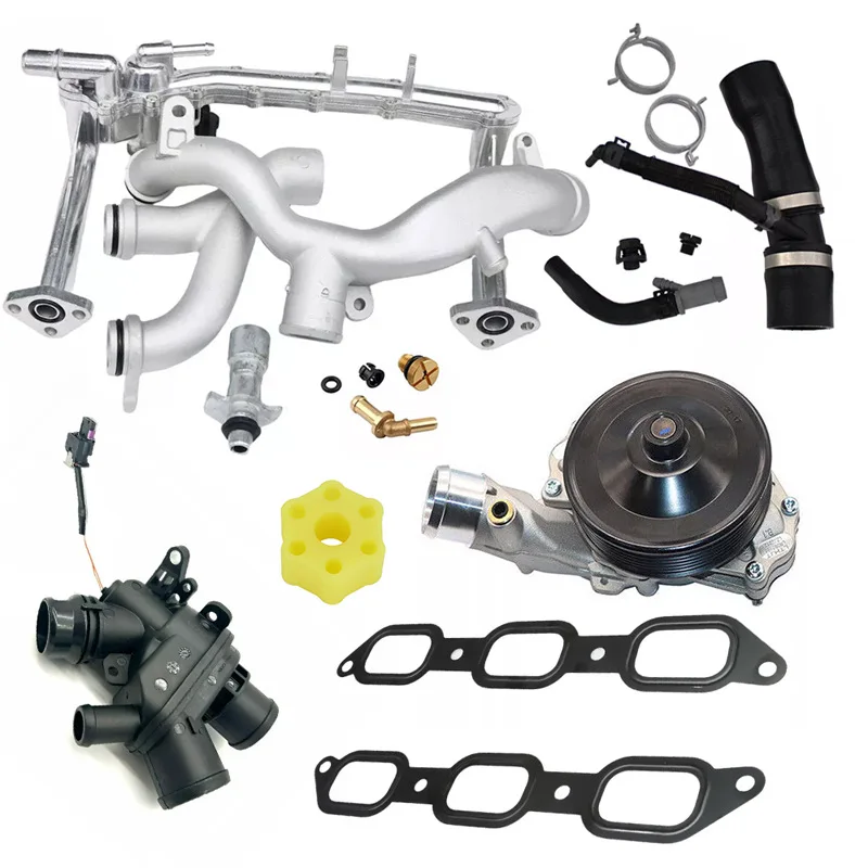 C2Z27933 Cooling System Upgrade Kit For Jaguar Land Rover 3.0L V6 Supercharged Engine LR048474 AJ811340 AMEXIAOXU