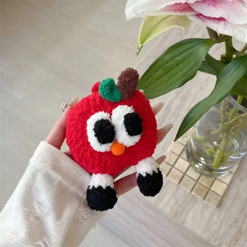Woven Apple Case for AirPods 4 Airpod 1 2 3 Pro Pro2 Bluetooth Earbuds Charging Box Protective Earphone Case Cover