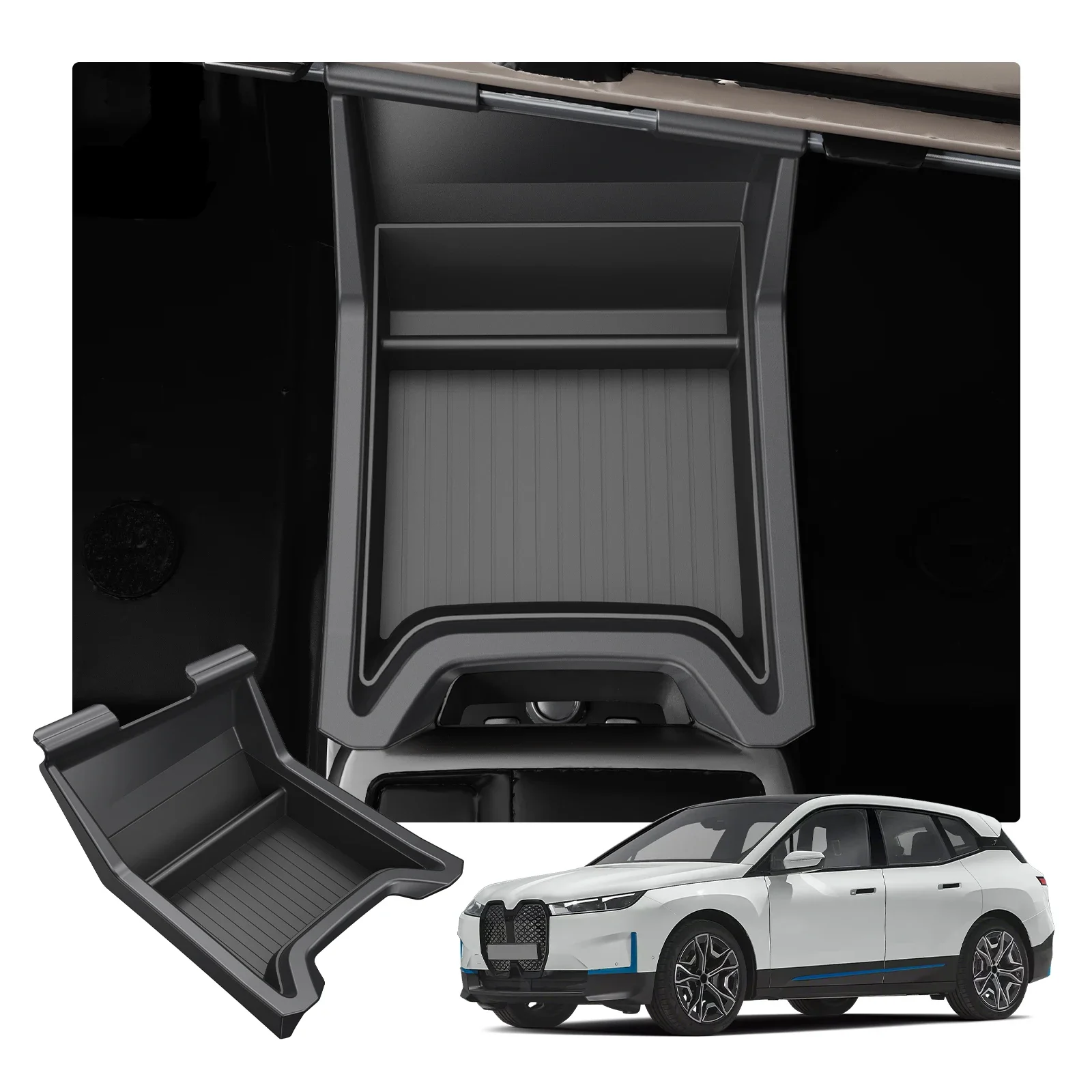 

Car Central Storage Box for BMW iX I20 EV 2022 2023 2024 2025 LHD Central Control Container Auto BMW iX 2025 Accessories