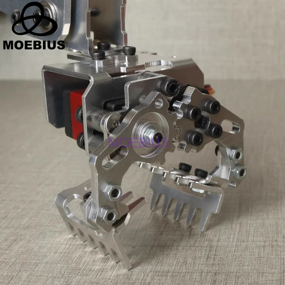 Metal Mechanical Hand Claw Robot Arm Gripper Clamp Clip DIY Toy Parts for Digital MG996r Servos