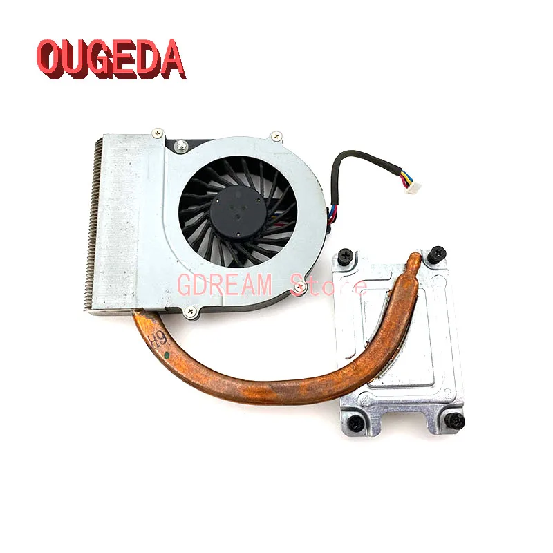 OUGEDA Original laptop heatsink cooling fan cpu cooler V000230500 For Toshiba Satellite C600 C640 C645 Laptop motherboard