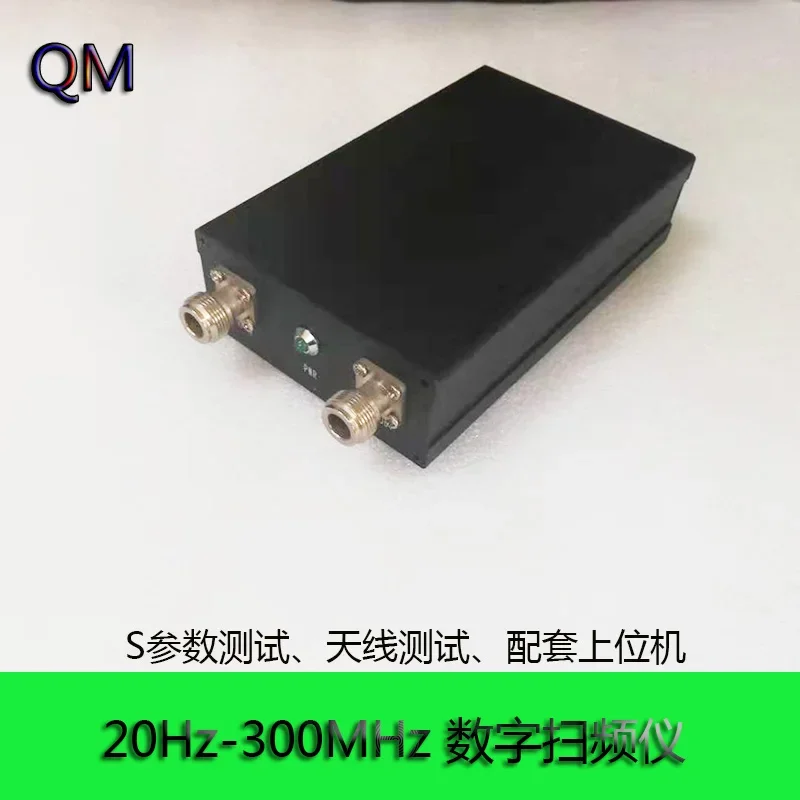 Sweep Generator Digital Frequency Tester QM300T 20Hz-300MHz Audio Frequency Scanner Vector Network Analyzer ( VNA )