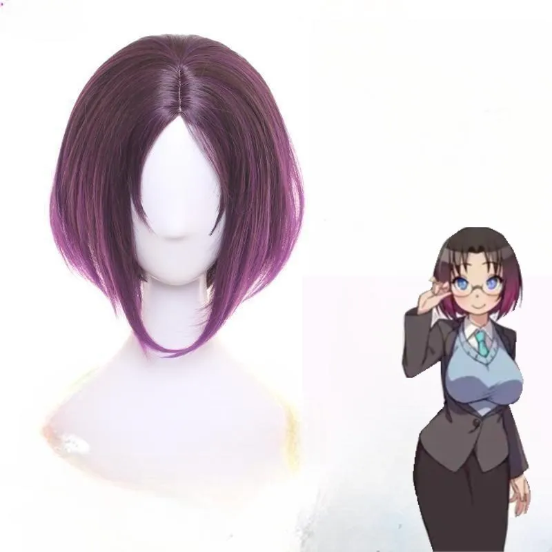 Elma From "Kobayashi's Dragon Maid" Cosplay Wig Original Gradient Simulation Cosplay False Hair