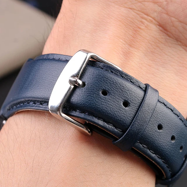 For Casio Edifice Ocean Heart EQS 920 EQS 920BL 2A Notched Leather Watch Strap Men s Wrist Strap Bracelet watch Accessories
