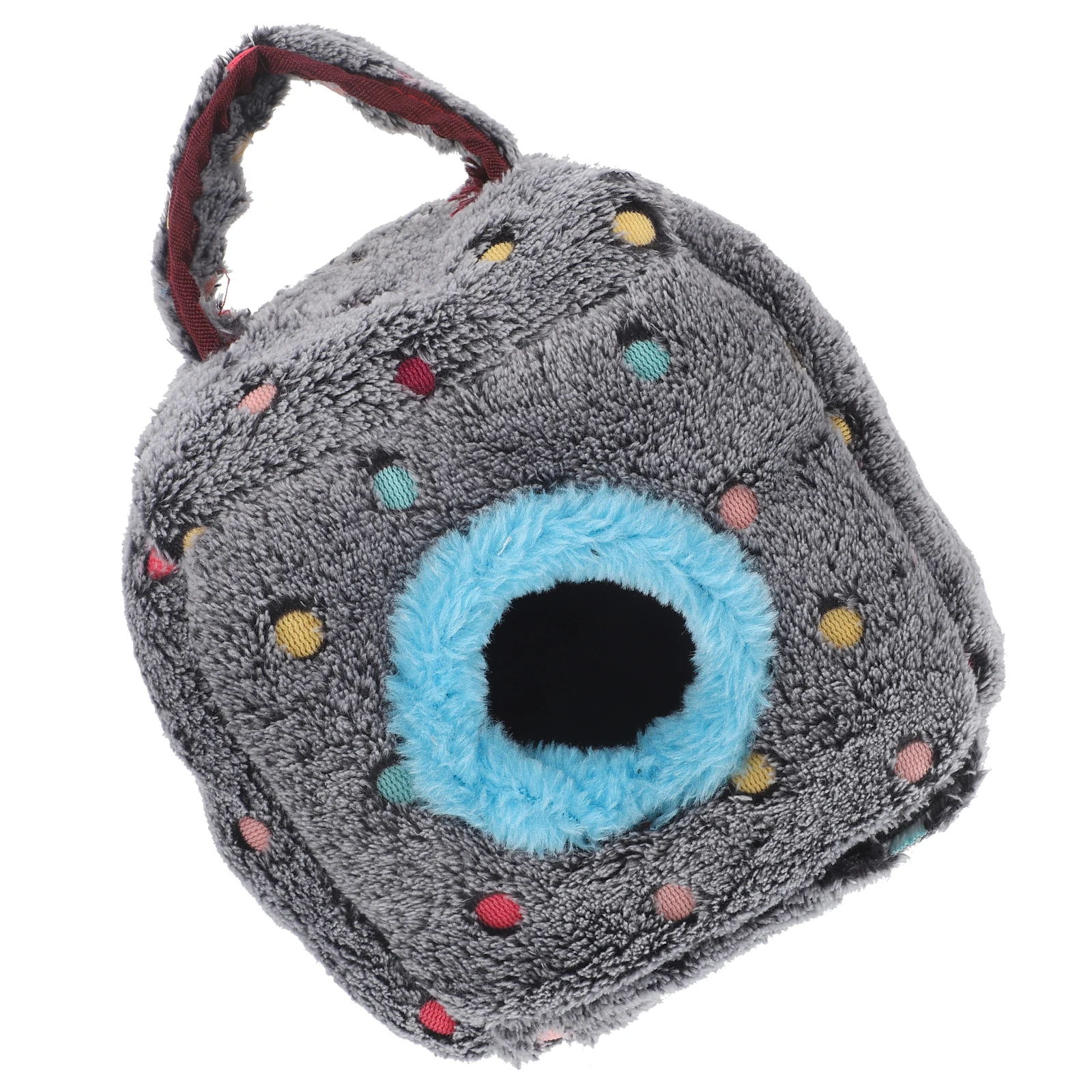 

Winter Thickened Nest For Decorative Bird Cage 15X15X15CM Deep Color Hammock Bed for Parrot Cage Hanging House Nest