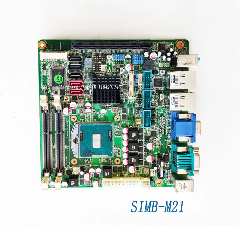 SIMB-M21 Rev.11 SIMB-M21-7G200A1E Industrial control motherboard with dual network interfaces