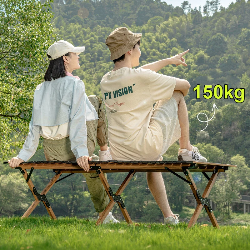 Outdoor Camping Table Egg Roll Folding Picnic Desk Ultralight Portable Beach Table Camping Gear for Beach BBQ Garden Yard