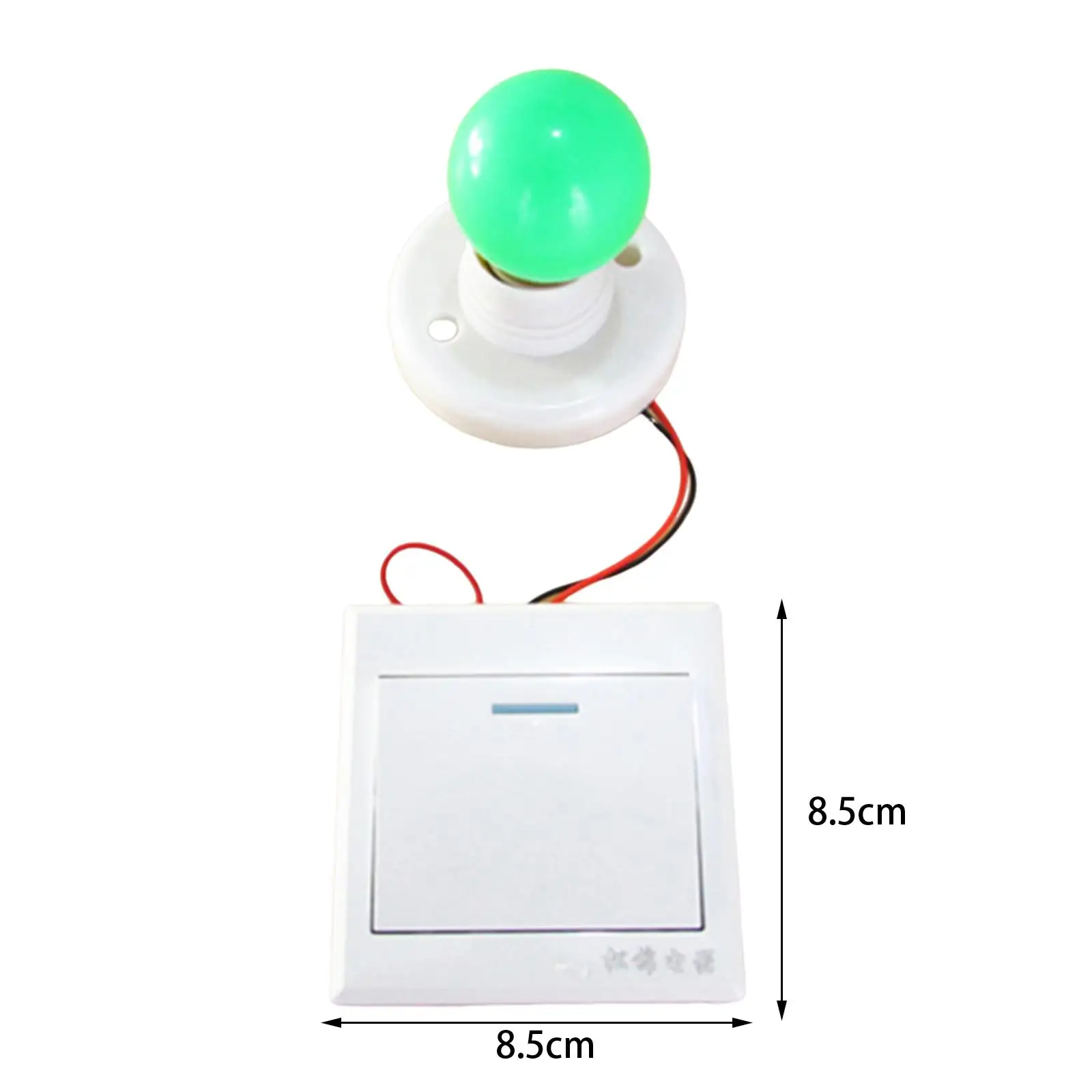 LED Light Busy Board Montessori Toy for Children Sensory Switch Board Activity DIY Part Fine Motor Skills Educational Travel