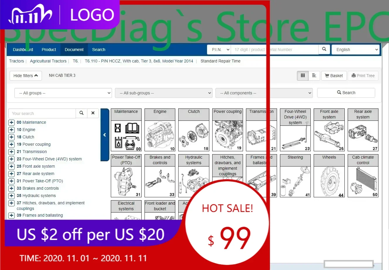 

Софт для диагностики SpecDiag eTimGo для всех марок с функцией офлайн-ремонта [9.2025]+[2.2026]+[11.2024]+USB HDD