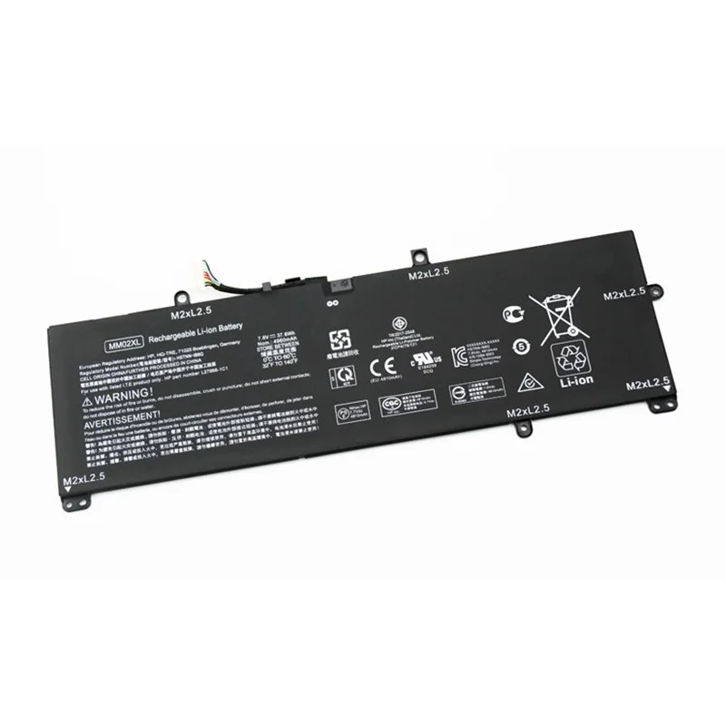 7.6V 37.6WH Original MM02XL Laptop Battery for HP Pavilion 13-AN0001NA 13-AN HSTNN-IB8Q L28076-005