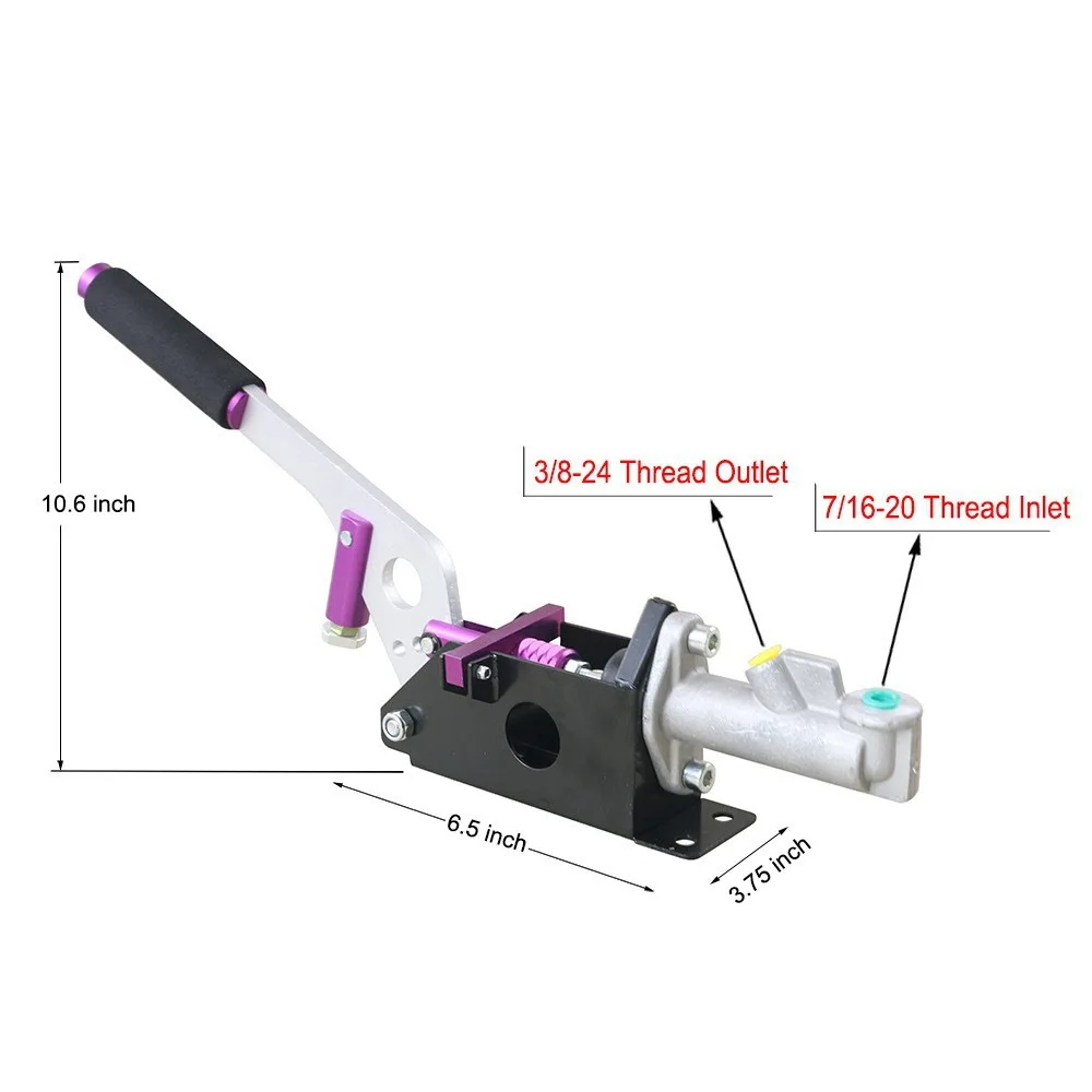 Car Modification Hydraulic Universal Handbrake Racing Games Dirt Rally Hand Brake Car Parts Drift Parking Brake 