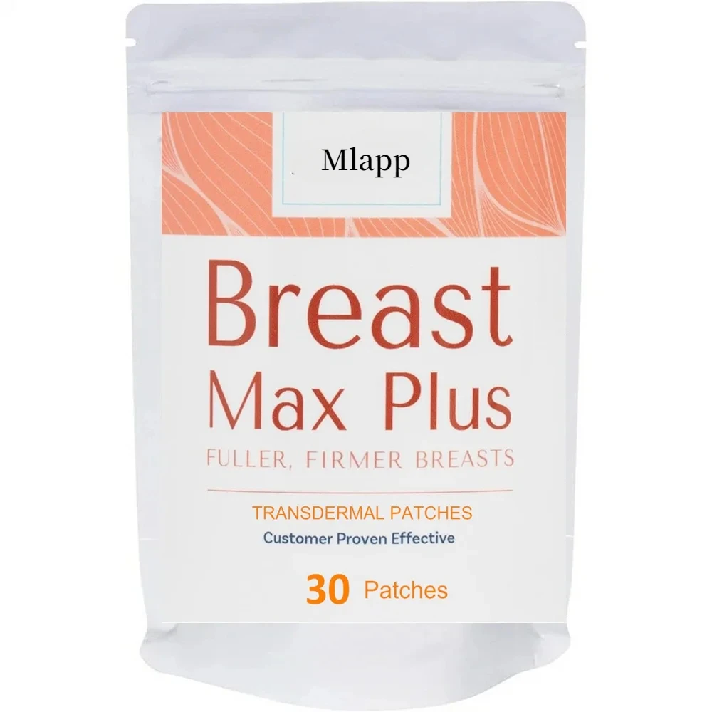 30 Patches Breast Enhancement Transdermal Patches Enhancer for Fast Growth and Bigger Bust Enlargement