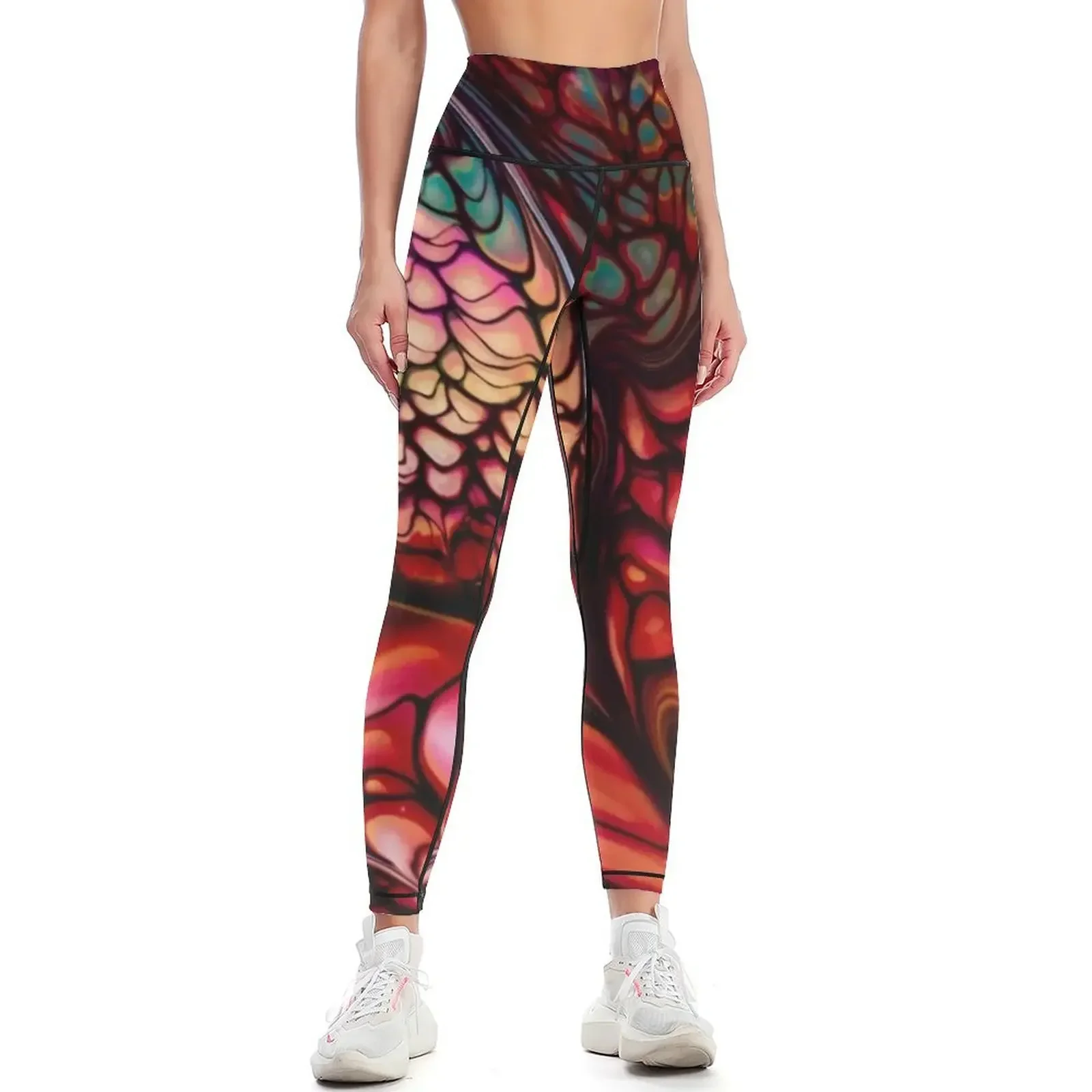 

Luscious Red Leggings gym sportswear woman sport legging legging push up Women sportwear Womens Leggings