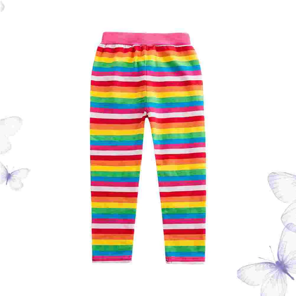 

Leggings for Girls Rainbow Spring Autumn Cotton Stylish Comfortable Tight Pant Child