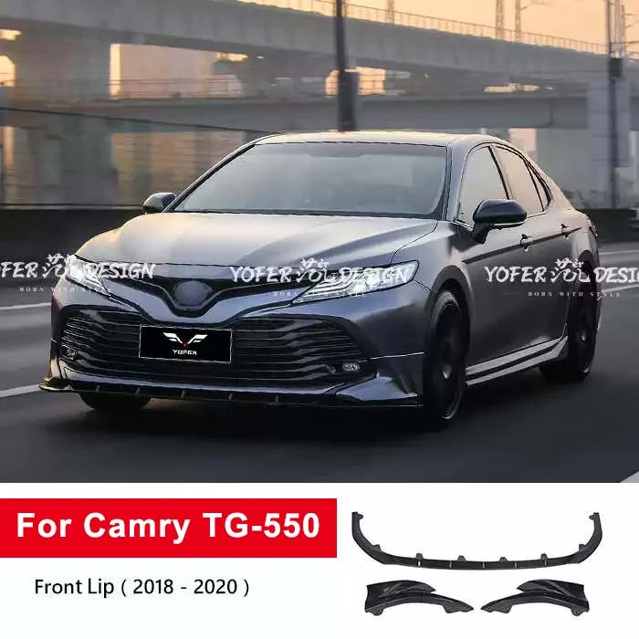 Yofer pp deluxe Front Lip Shovel Wrap Angle car accessories bodykit front lip for camry18-20