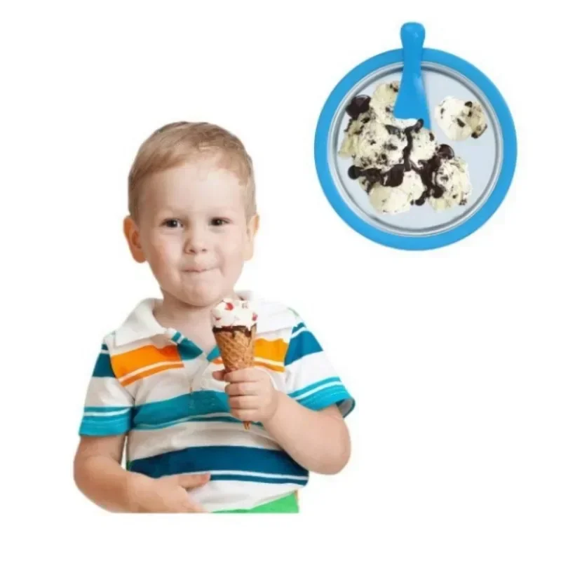 

2024 For Kids Children Ice Cream ToolsCartoon Mini Ice Cream Maker And Fried Yogurt Machine Cool Summer Rolling Machine