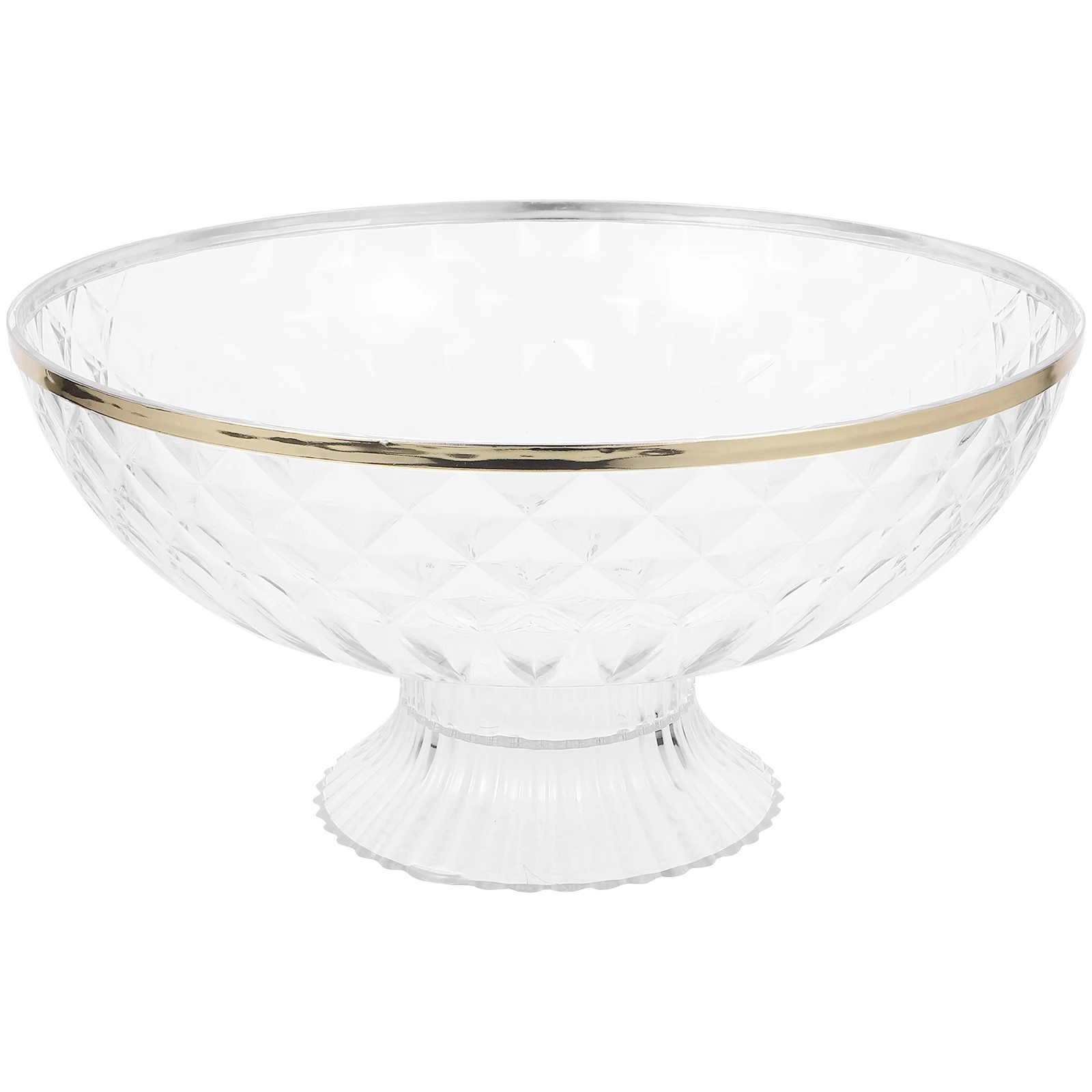 

Tall Fruit Serving Tray Detachable Draining Plate Multi-Function Storage Holder For Home Kitchen Banquet Pet Lightweight