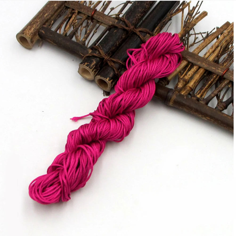

16pcs Braiding Jewelry Cord String Beads Rope For Diy Accessories Craft Making Supplies Jewelry Diy Bracelet Material Mixed