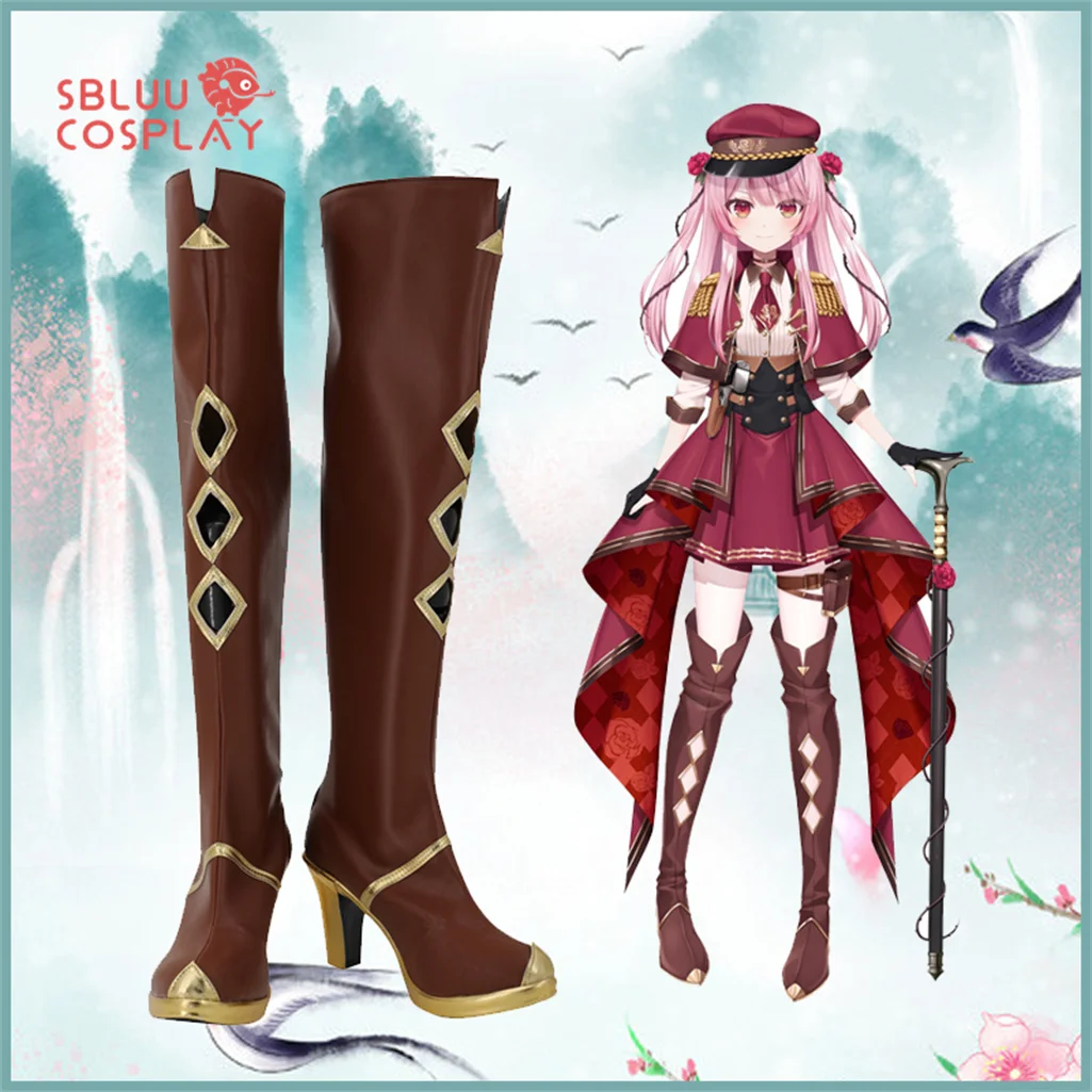 Virtual YouTuber Rosemi Lovelock Cosplay Shoes Custom Made Boots