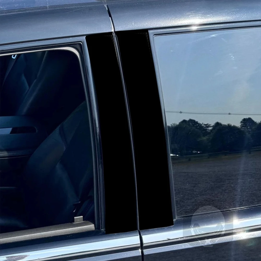 

Для Cadillac Escalade 2007-2014 Piano Black внешняя дверь крышка панели B-стойки декоративные автомобильные аксессуары декоративная наклейка