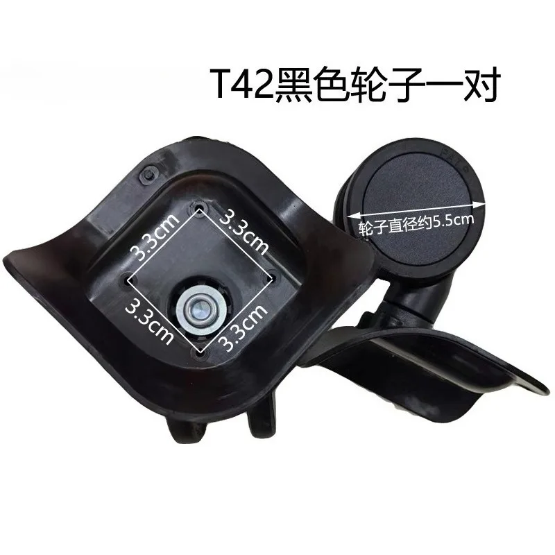 T42 Swivel Caster Wheels Fit For SJTOBOL Suitcase, Trolley Luggage Roller Replacement Spare Parts