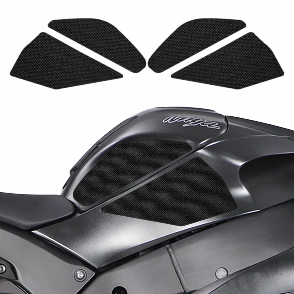 

For KAWASAKI NINJA 1000 ZX10R 2011-2024 Tank Traction Grips Pads Silicone Rubber