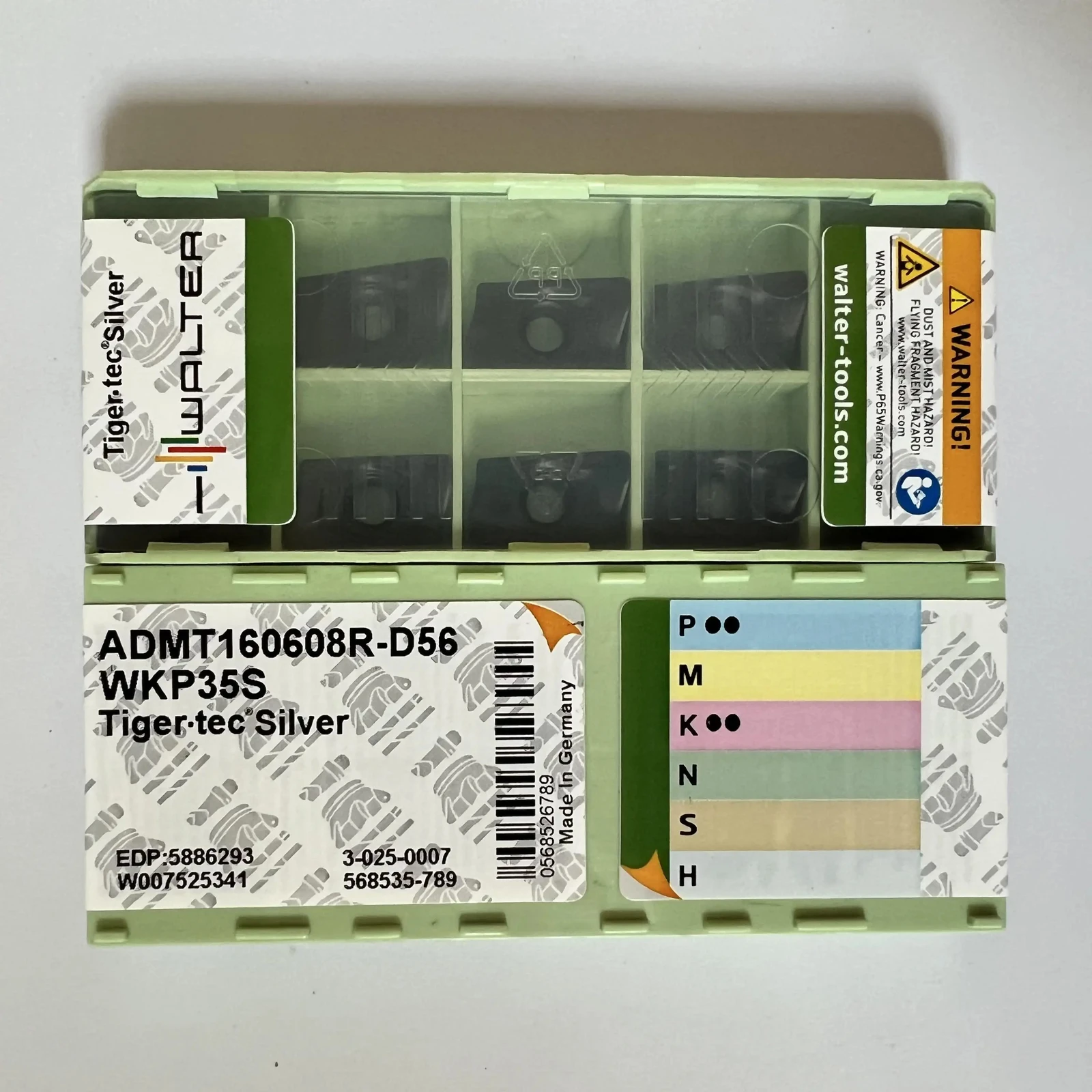 

ADMT160608R-D56 WKP35S /Original blade Carbide CNC Blade 10 PCS