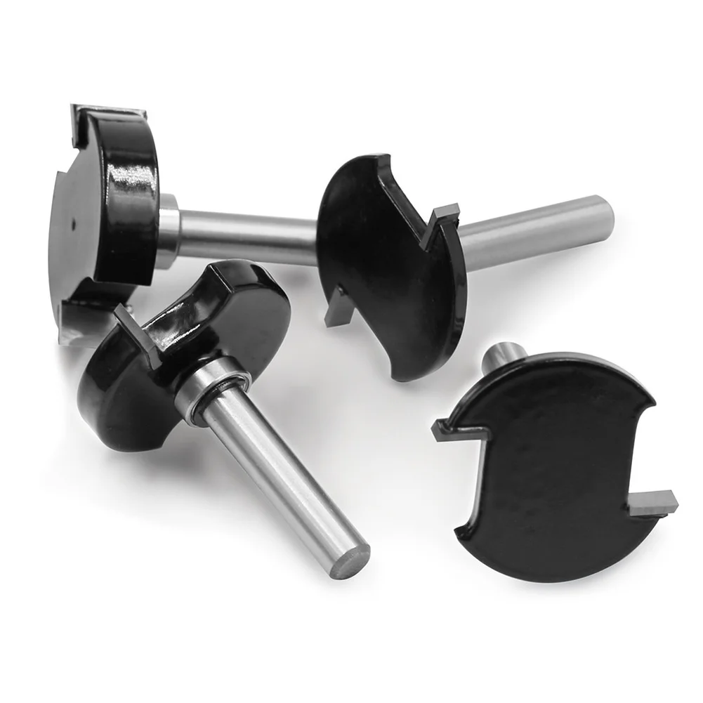 

Набор из 8 фрез для Т-образных пазов с подшипниками, для обработки дерева и МДФ, для нарезания пазов и обработки кромок ﻿