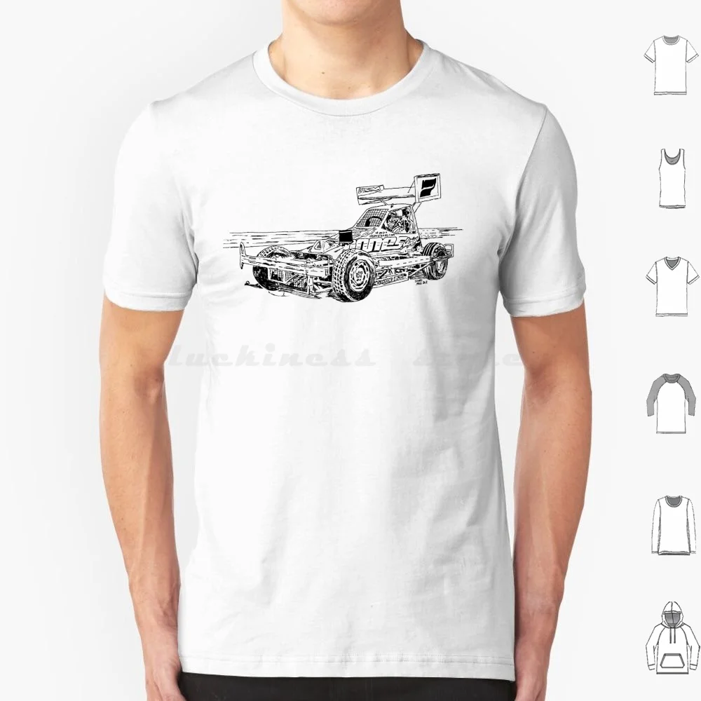 Gordon Moodie Plain Drawing T Shirt Cotton Men Women DIY Print Brisca F2 Formula 2 Stock Cars Stock Car Racing Gordon Moodie 7