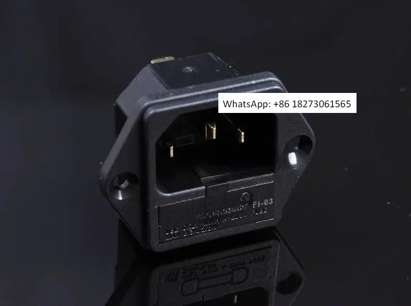 

FI-03 with safety power plug tail gold-plated