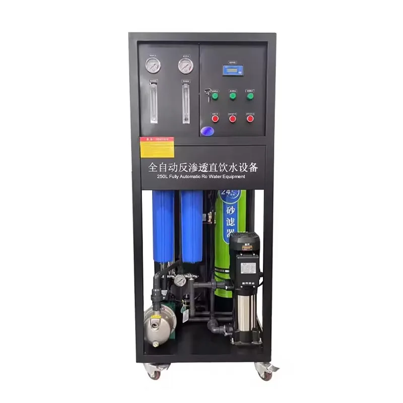 High-Flow Fully Automatic RO Water Treatment System With Booster Pump And High-Pressure Pump