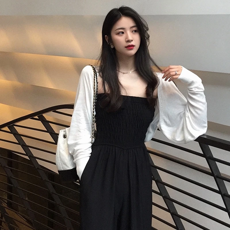 

Early Autumn ort Sve Long Knitted Sweater Women's Outerwear oulder awl Thin Cardigan plus Size Korean Sle Commute