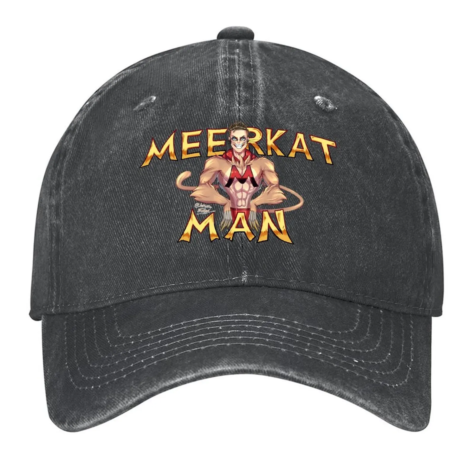 

Meerkat Man Baseball Cap Hat men Golf Hat tactical cap Trucker Hat Men's Luxury Women's