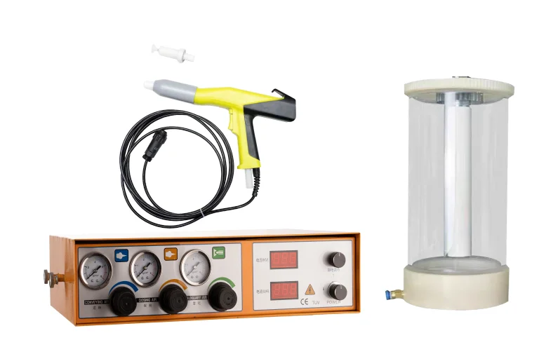 Manual Powder Coating Machine Electrostatic Experimental Equipment