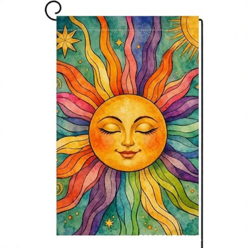 Custom Independence Day Garden Flag July 4th Decoration Outdoor Yard Banner Summer Festive Party Anniversary Supplies