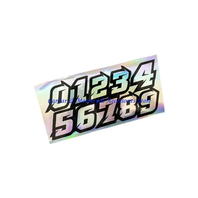 

Colors Motorcycle Identification Stickers Easy Remove Install G5AD