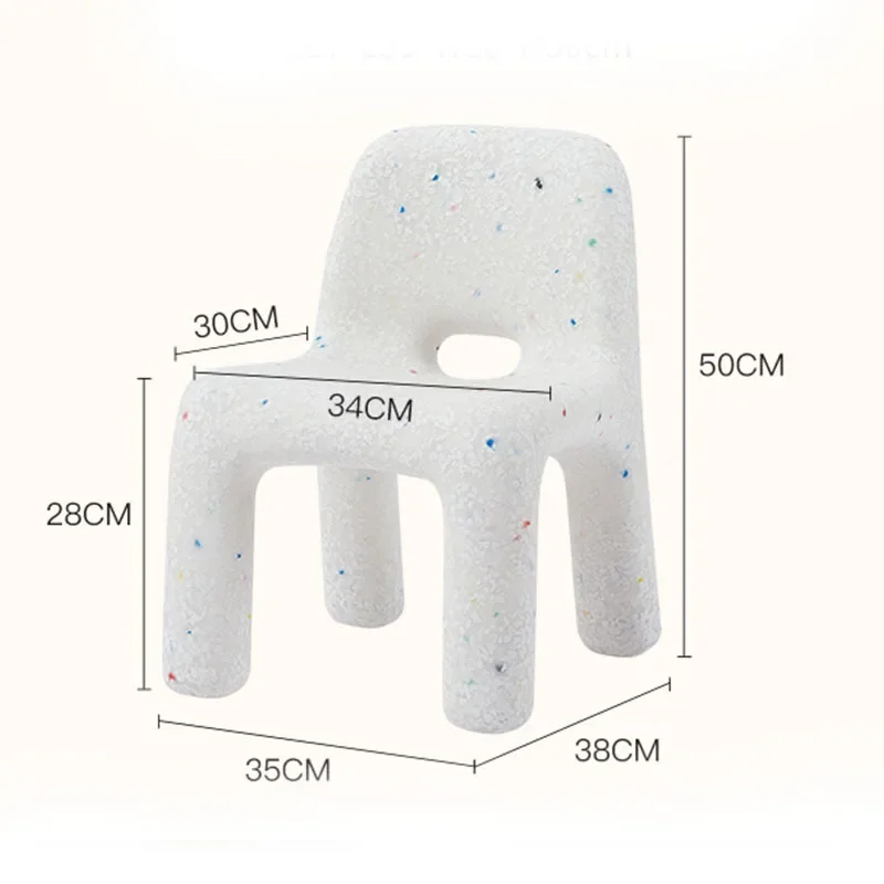 Silla de cielo estrellado para niños, silla ecológica de dibujos animados para bebés, hogar