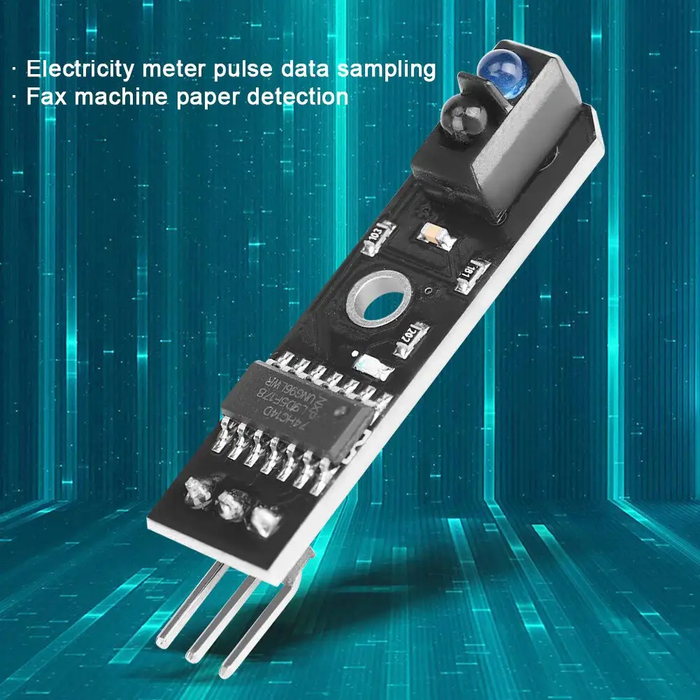 TCRT5000 Infrared Line Tracking Sensor Module, IR Reflectance Sensor for Smart Cars, Arduino Robots, Black White Line Detection