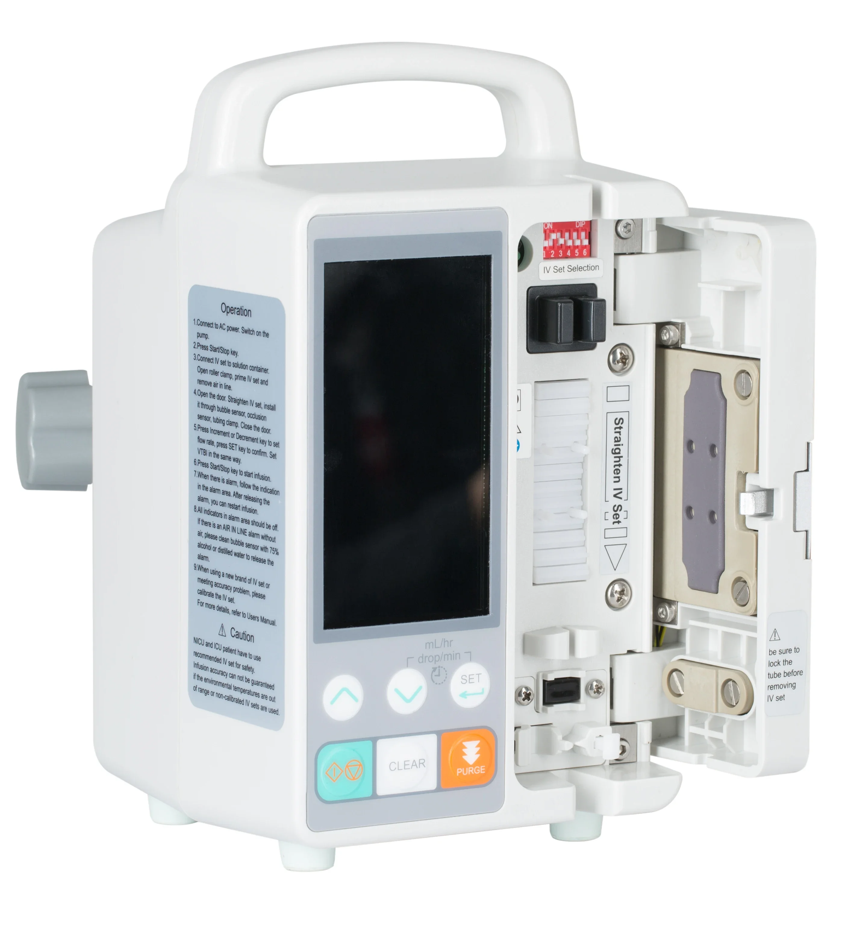 Medical LCD display for Input liquid pump in neonatal intensive care unit portable automatic Input liquid pump price