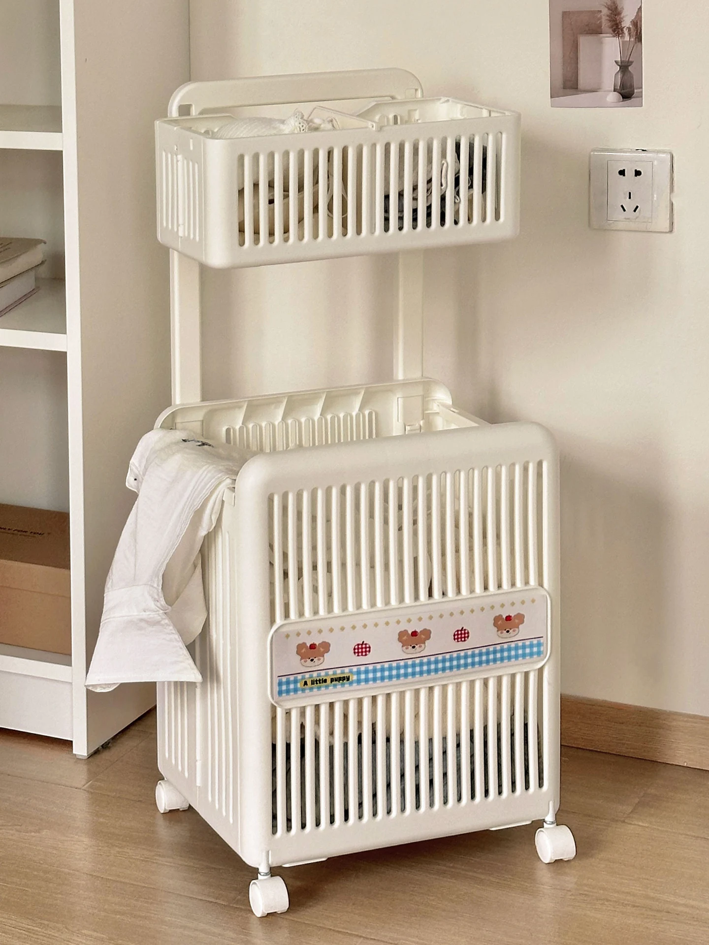 

Складная корзина для белья Batoom Dir: корзина для хранения белья для общежития, домашнего использования, с высоким эстетическим качеством