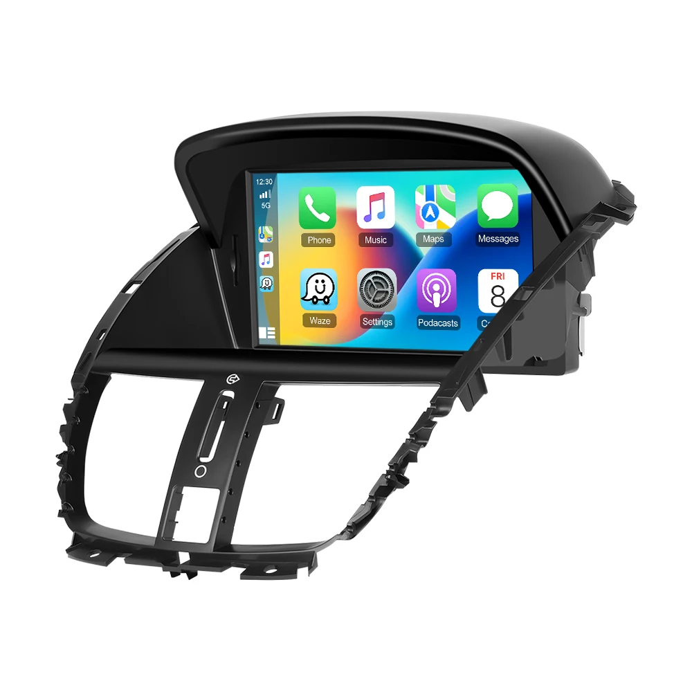 Podofo 2Din 2+64G Autoradio für Peugeot 207 2008-2014 Multimedia-Player Bluetooth GPS WIFI Carplay Android Auto FM RDS Autoradio