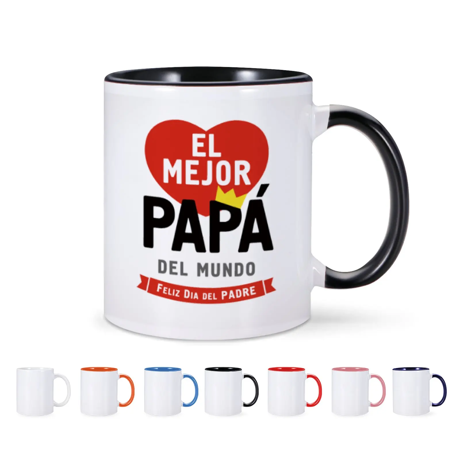 Spainsh Best Dad Mug EL MEJOR PAPA DEL MUNDO Birthday Gifts From Daughter Son 11oz Best Dad Coffee Mug For Father Dad