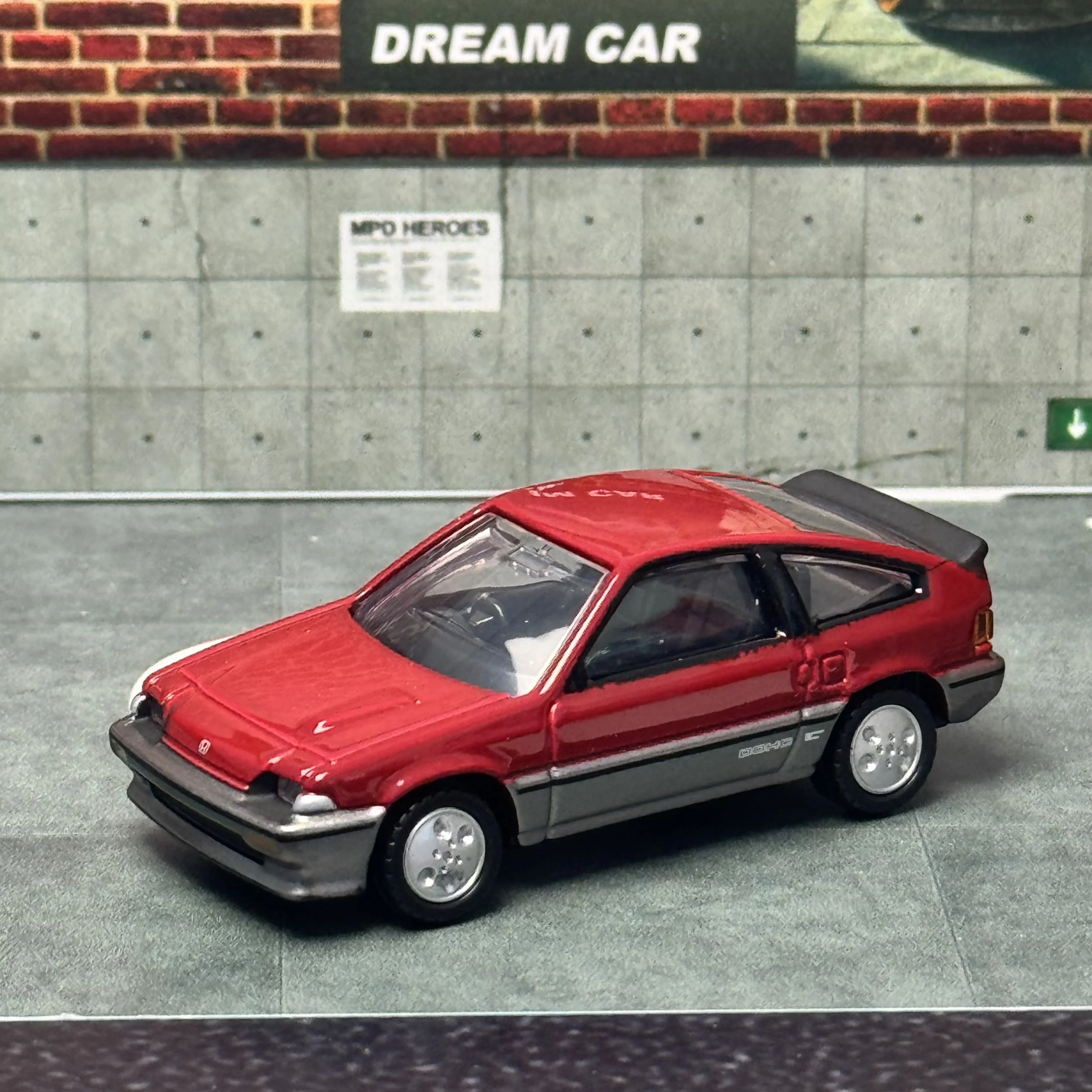 Takara Tomy Tomica Premium 16 Honda Ballade Sports CR-X Samochód Metalowy Model Odlewany Zabawki Prezent na Boże Narodzenie dla Chłopców