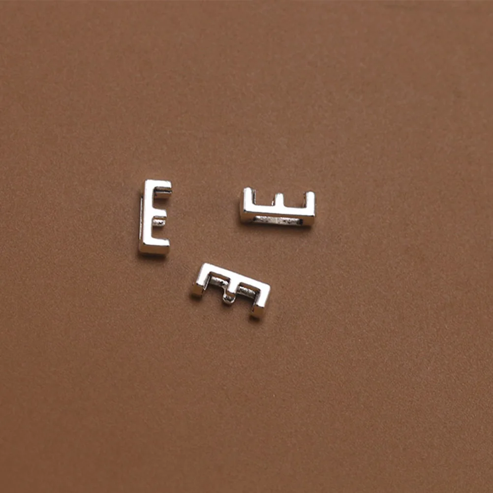 

50pcs Alloy English Letter Charms for Jewelry Crafts Pendant Necklace Bracelet Earrings DIY Materials Accessories
