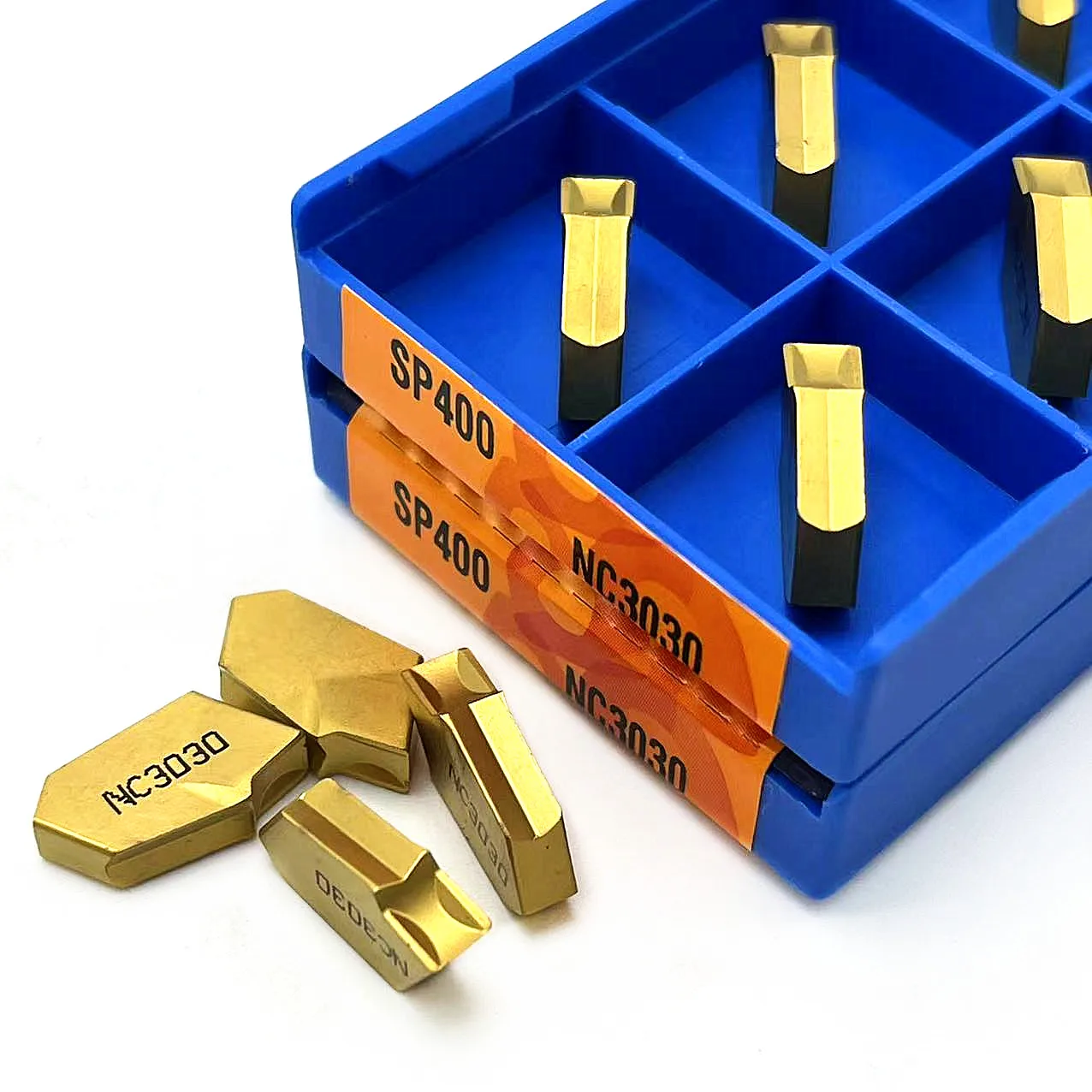 Inserts rainurés pour allumer es-outils, inserts en carbure rainurés, outils de tour SP 300, insert de tournage, éventuelles 200, éventuelles 300, éventuelles 400, PC9030, NC3020, NC3030