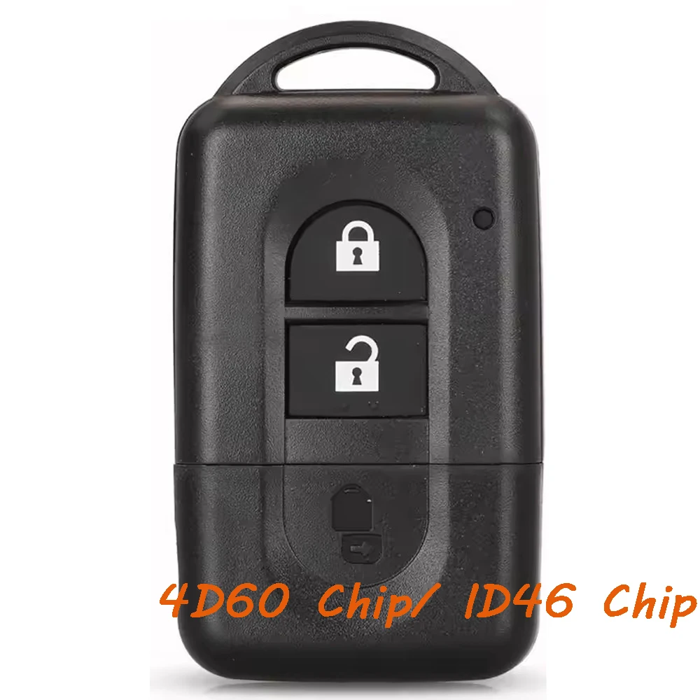 

KEYECU 285E34X00A 285E3EB30A Smart Remote Key Fob for Nissan Xtrail Qashqai Pathfinder Micra Juke ID46/4D60 Chip 433MHz