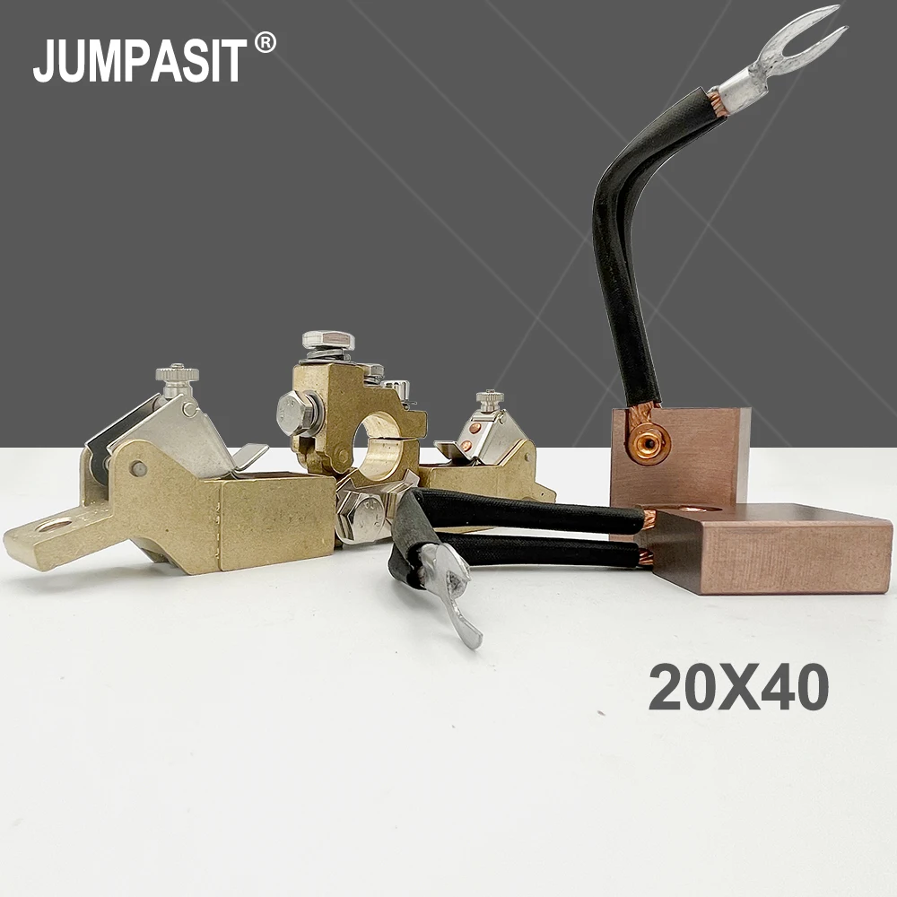 Jumpasit 20x40 Customize Carbon Brush Holder Copper Material J164 High Power Motor Parts For Grounding