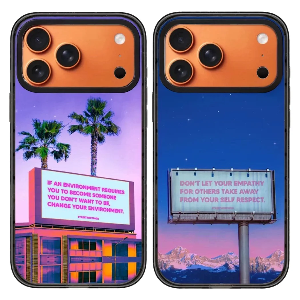 

Board Acrylic Black Border Magnetic Case: Compatible With IPhone 17 16 15 14 13 12 Pro Max 17 Air