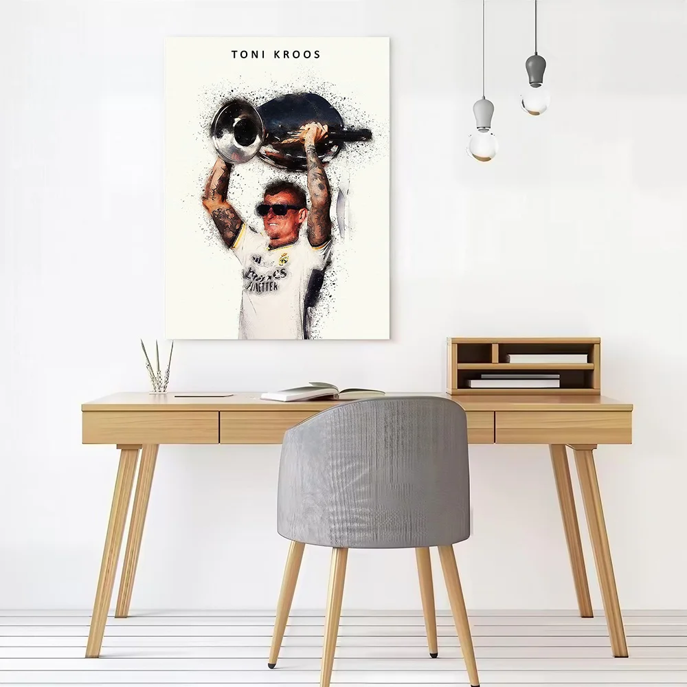 Toni Kroos Poster Customizable Printed Canvas Painting for Pictures Wall Art Room Decorating Interior Decoration Wand Deko Home